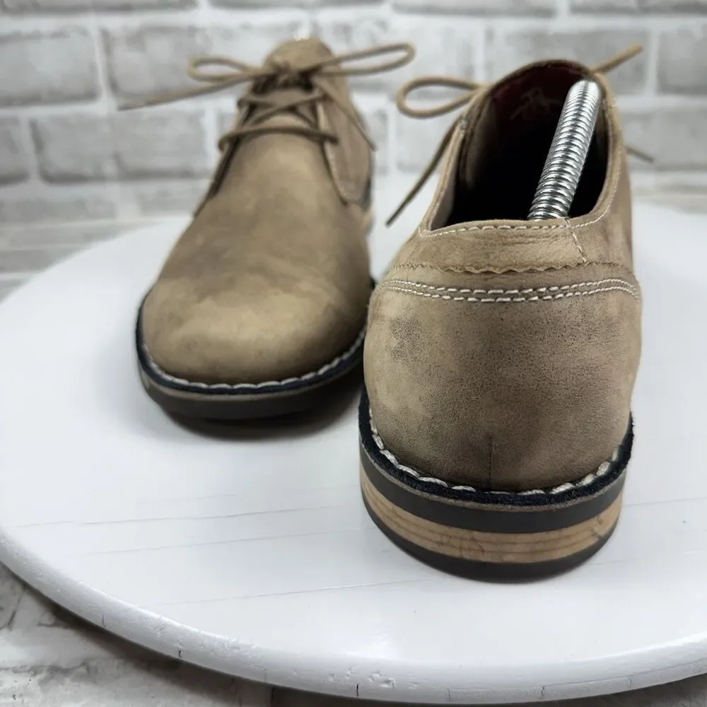 Original Penguin Waylon Men's Size 10 Brown Suede Lace Up Casual Shoes